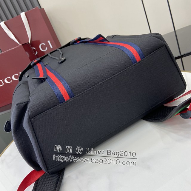 Gucci專櫃古馳最新款男士背包雙肩包 jh2400型號：429037